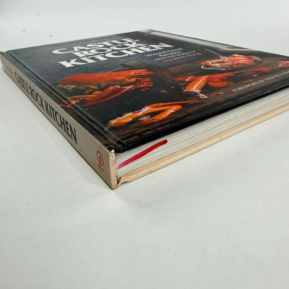 Castle Rock Kitchen Stephen King Cookbook First Edition Hardcover 2022 Maine